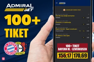 AdmiralBet 100+ tiket - Veliki derbi Bundeslige za kvotu 170,69!